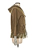 Scrapbook 100% Cotton Brown Tan Zip Up Hoodie Size M - photo 3
