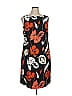 Kasper Print Black Casual Dress Size 14 - photo 1