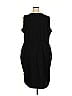 LIVI Solid Black Casual Dress Size 22 - photo 2