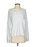 LNA Silver White Pullover Sweater Size XS - photo 1