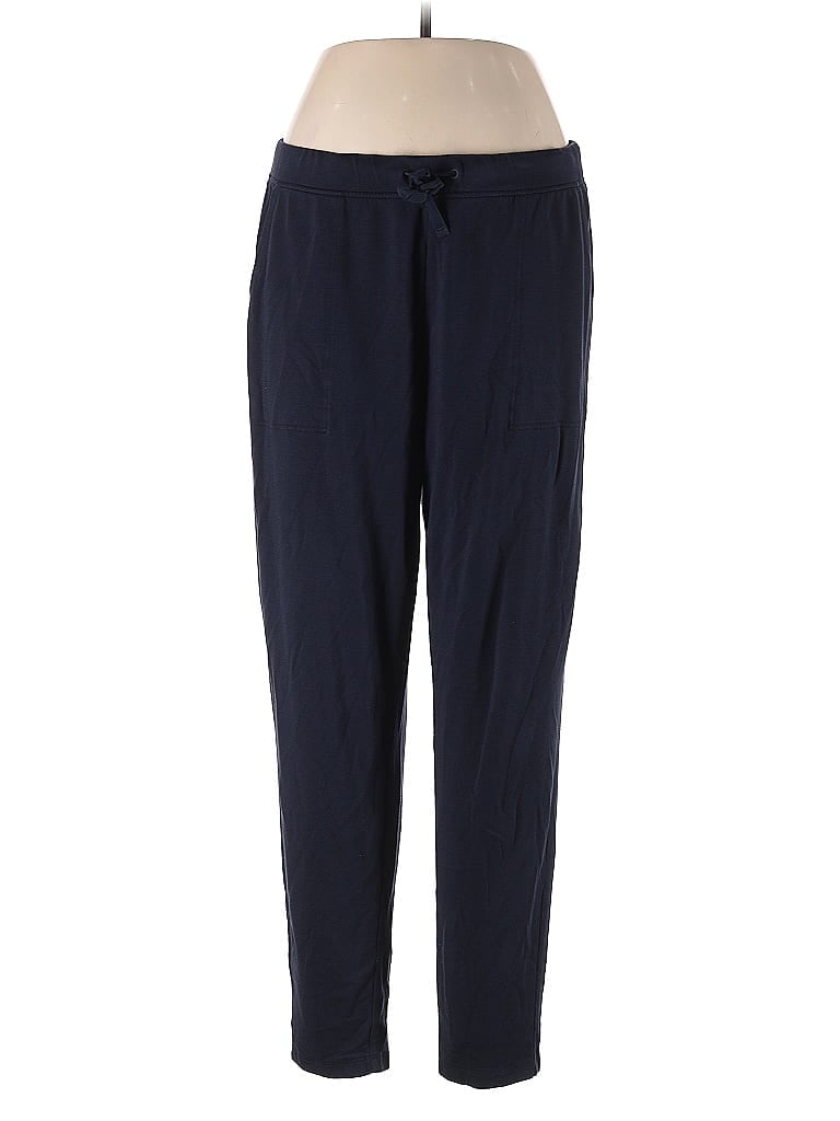 Lou & Grey for LOFT Solid Blue Casual Pants Size L - photo 1