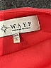WAYF 100% Rayon Solid Red Casual Dress Size XS - photo 7