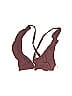 Shade & Shore Solid Burgundy Swimsuit Top Size M - photo 1