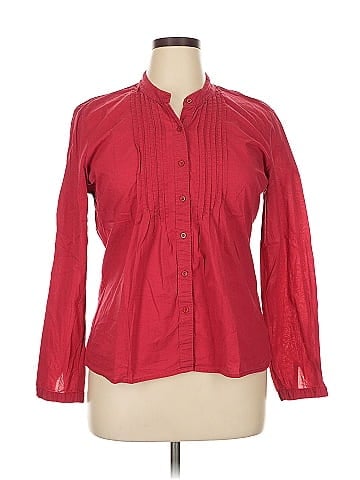 G.H. Bass & Co. Long Sleeve Blouse (view 1)