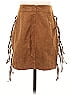 Charlotte Russe 100% Polyester Brown Casual Skirt Size S - photo 2