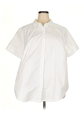 Roaman's Short Sleeve Blouse