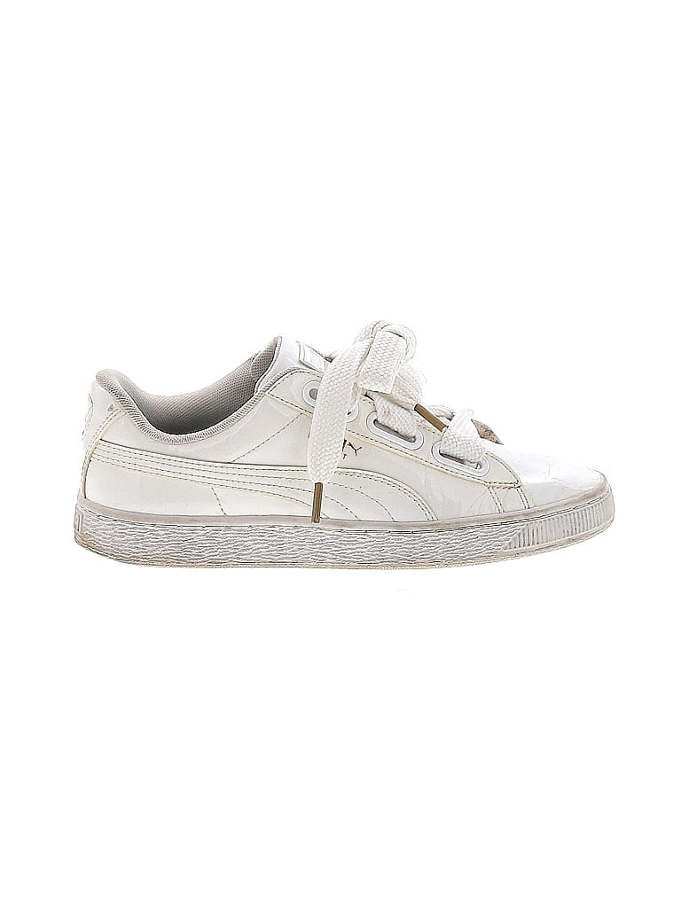Puma White Sneakers Size 8 1/2 - photo 1