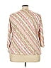 Ruby Rd. Pink 3/4 Sleeve Blouse Size 3X - photo 2