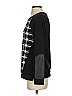Nanette Lepore Houndstooth Black Pullover Sweater Size S - photo 5