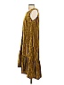 Mystree 100% Polyester Metallic Gold Casual Dress Size S - photo 5