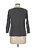 James Perse 100% Cotton Gray 3/4 Sleeve Top Size M - photo 2