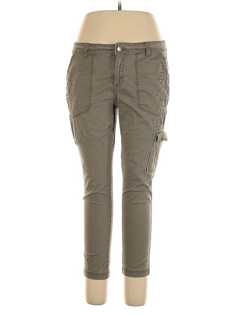 Pantalon D’été Vert Ashley Stewart – Taille 14 – Coupe Loose – Neuf Avec étiquettes