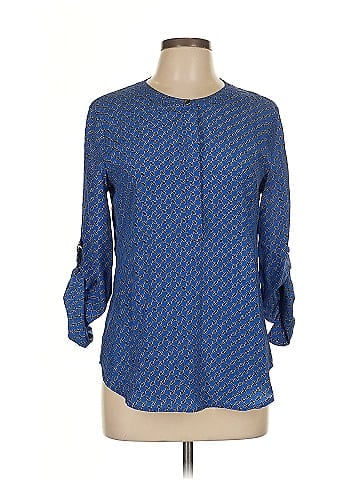 Taylor 3/4 Sleeve Silk Top (view 1)