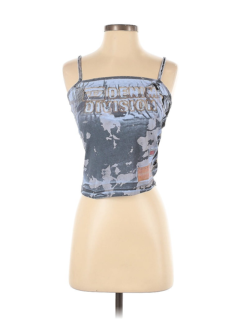 Diesel Gray Sleeveless Top Size S - photo 1