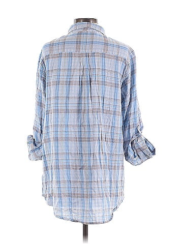 Kyla Seo Long Sleeve Button-Down Shirt (view 2)