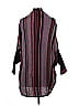 Peruvian Connection Black Burgundy Cardigan Size XS - photo 2