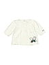 Carter's 100% Cotton Ivory 3/4 Sleeve Top 0-3 MO / 3 MO - photo 1