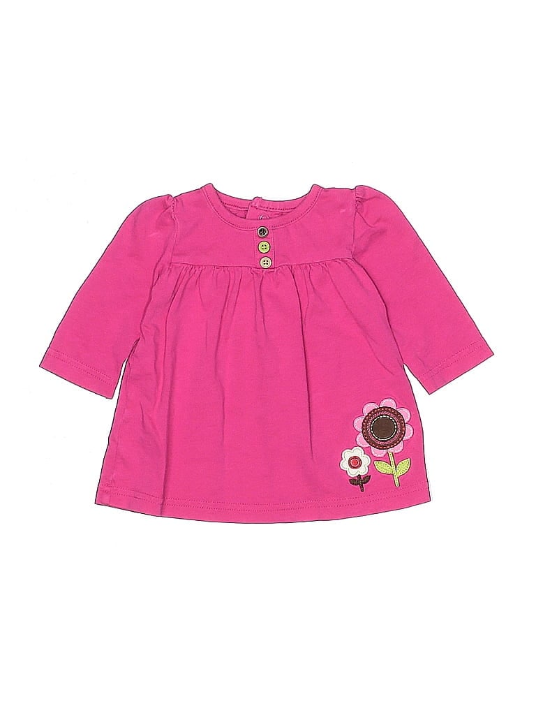 Carter's 100% Cotton Pink Dress 0-3 MO / 3 MO - photo 1