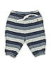 Baby Gap 100% Cotton Stripes Blue Casual Pants Size 0-3 mo - photo 1