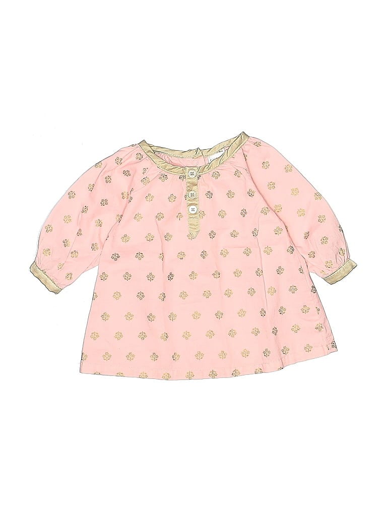 Carter's 100% Cotton Pink Dress 0-3 MO / 3 MO - photo 1