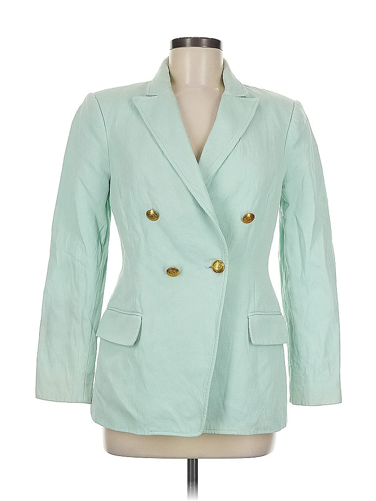 A.L.C. Solid Green Blazer Size 6 - photo 1