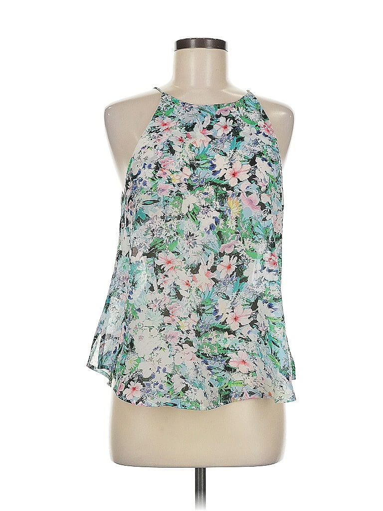 Violet & Claire Green Sleeveless Blouse Size M - photo 1