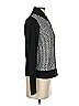 St. John 100% Wool Black Wool Cardigan Size P (petite) - photo 4