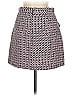 Topshop Houndstooth Gray Purple Casual Skirt Size 6 - photo 2