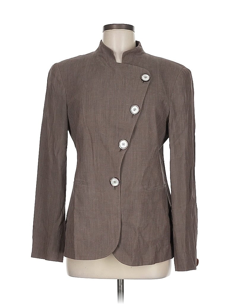Giorgio Armani Gray Blazer Size EU (IT) 44 / US 8 - photo 1