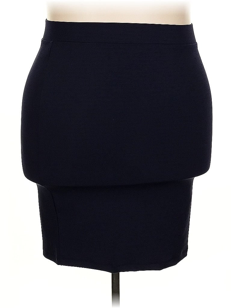 Pre-owned Assorted Brands Casual Skirt In Blue