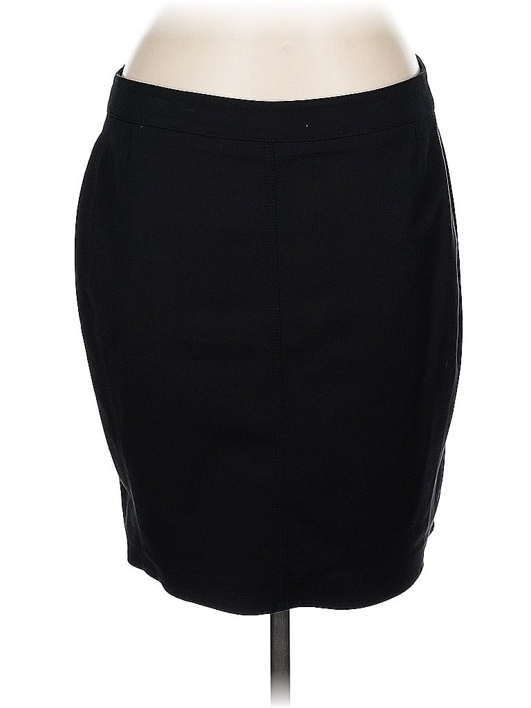Akris Punto Solid Black Formal Skirt Size 12 - photo 1