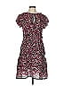 Sea New York Paisley Burgundy Casual Dress Size 6 - photo 1