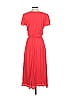 WAYF 100% Rayon Solid Red Casual Dress Size XS - photo 2