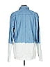 Frank & Eileen Color Block Blue Long Sleeve Button-Down Shirt Size L - photo 2