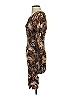 Karina Grimaldi Animal Print Brown Cocktail Dress Size S - photo 5