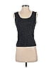Doncaster Collection Black Sleeveless T-Shirt Size S - photo 1