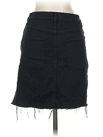 Alfred Sung Denim Skirt (view 2)