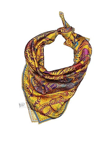 Unbranded Silk Scarf (view 1)