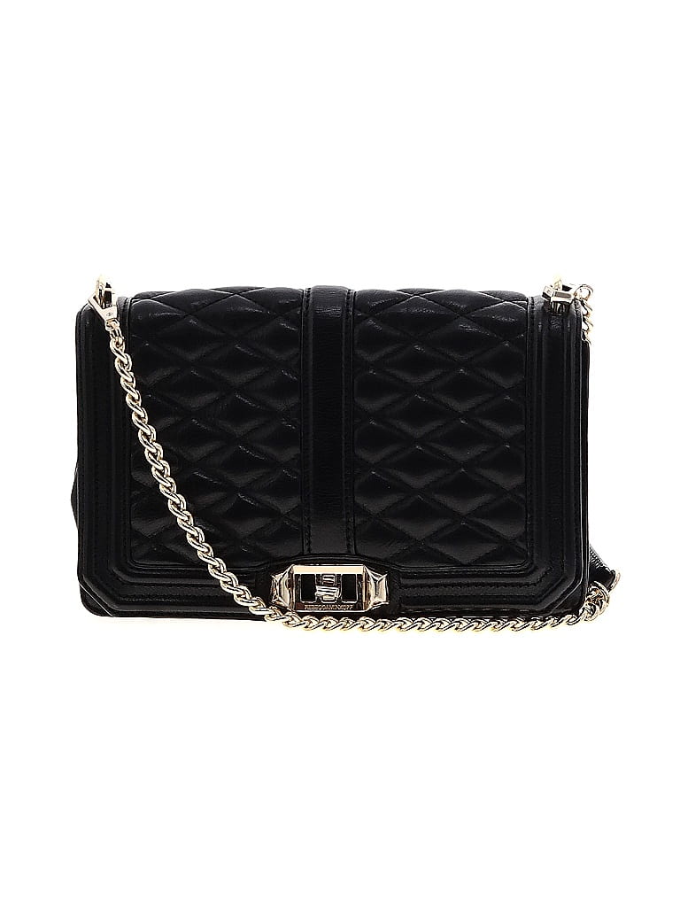 Rebecca Minkoff 100% Leather Black Leather Crossbody Bag One size - photo 1