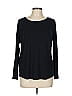 Mango Black Long Sleeve T-Shirt Size L - photo 1
