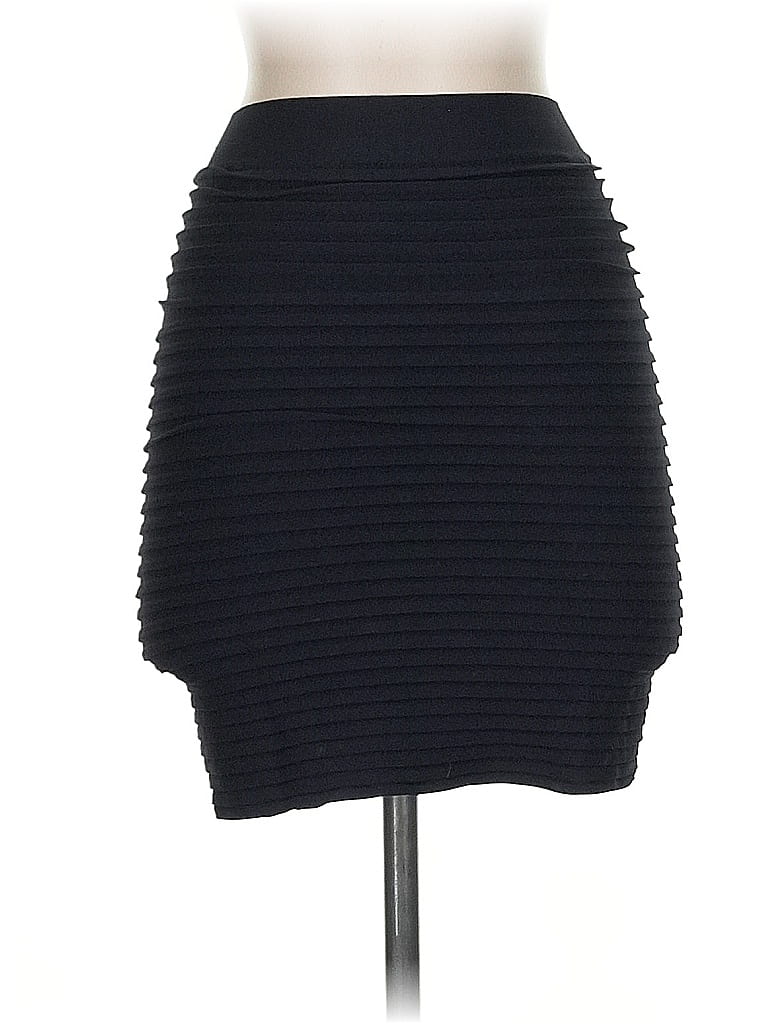 Pre-owned Bebe Casual Skirt In Black