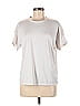 Tuckernuck Metallic Silver Ivory Active T-Shirt Size M - photo 1
