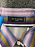 ETRO 100% Cotton Stripes Brown Purple Long Sleeve Button-Down Shirt Size EU (IT) 40 / US 4 - photo 4