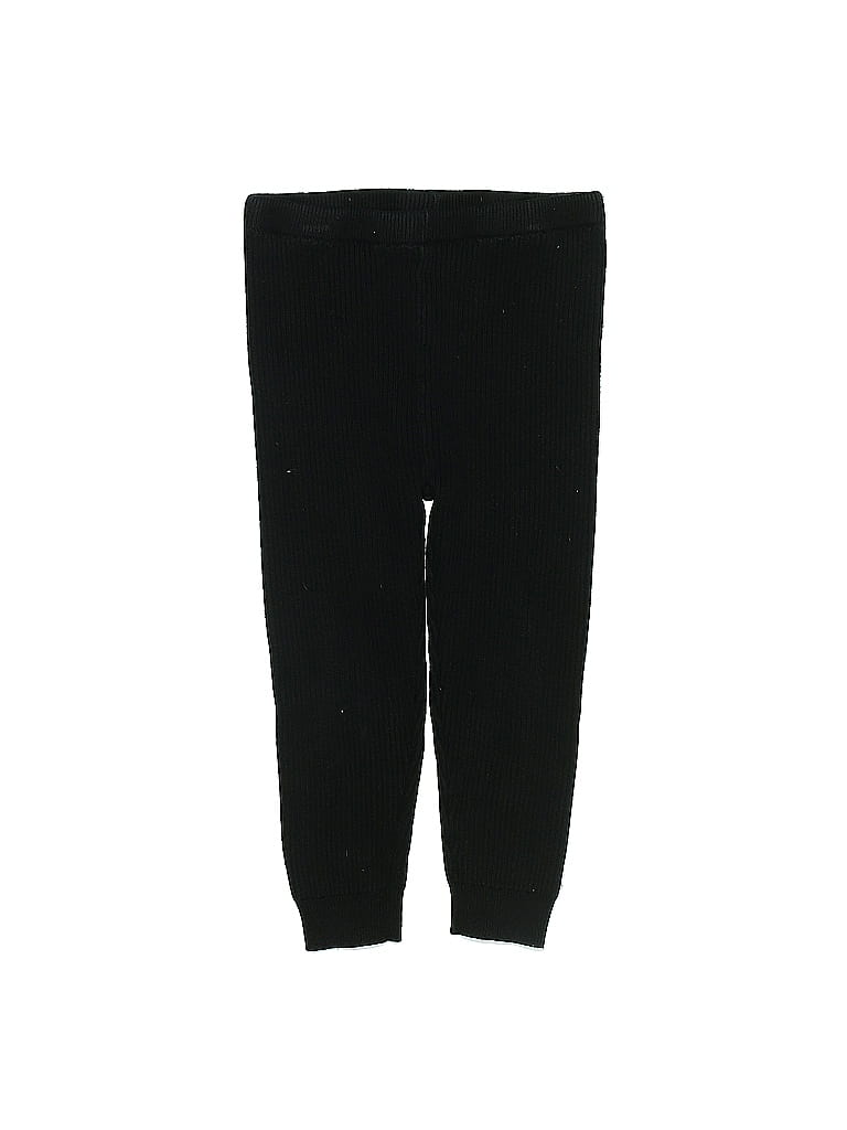 Baby Gap 100% Cotton Solid Black Casual Pants Size 2T - photo 1