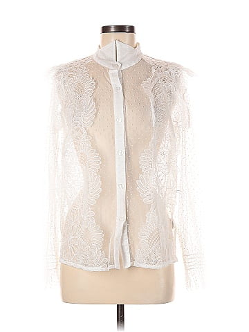 Listicle Long Sleeve Blouse (view 1)