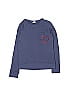 Crewcuts 100% Cotton Hearts Blue Purple Sweatshirt Size L (big kids) - photo 1