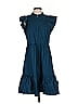 Sea New York Solid Blue Casual Dress Size S - photo 1