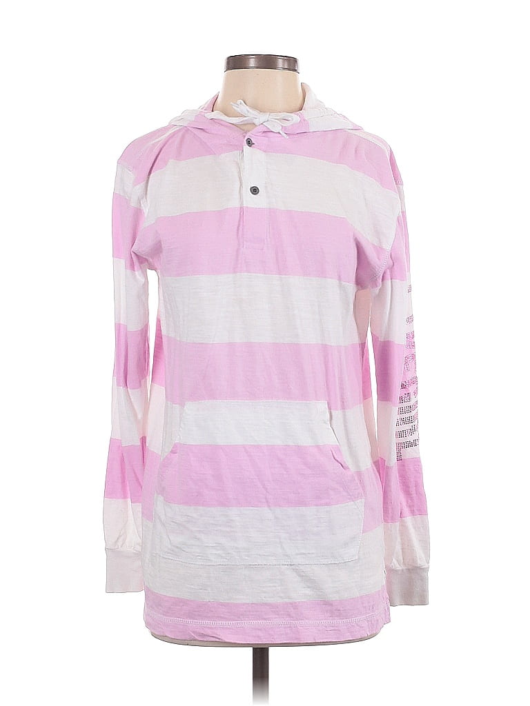Lake Girl 100% Cotton Pink Pullover Hoodie Size S - photo 1