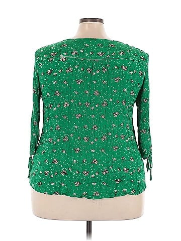 Collective Concepts 3/4 Sleeve Blouse (view 2)