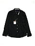 Robert Graham 100% Cotton Solid Black Long Sleeve Button-Down Shirt Size 18 - photo 1